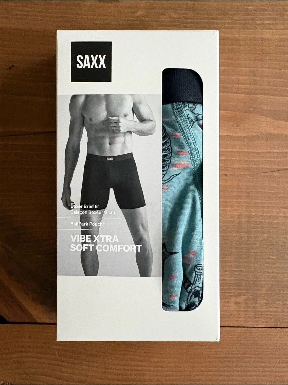 Saxx Boxer Brief 6” NWT